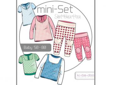 Papierschnittmuster - Baby Set Girl - Kinder - Kibadoo